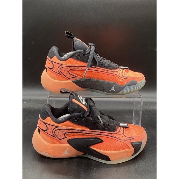 Air Jordan Luka 2 GS Youth size 4.5Y Bright Mango DZ3498-800 basketball shoes - Picture 1 of 7
